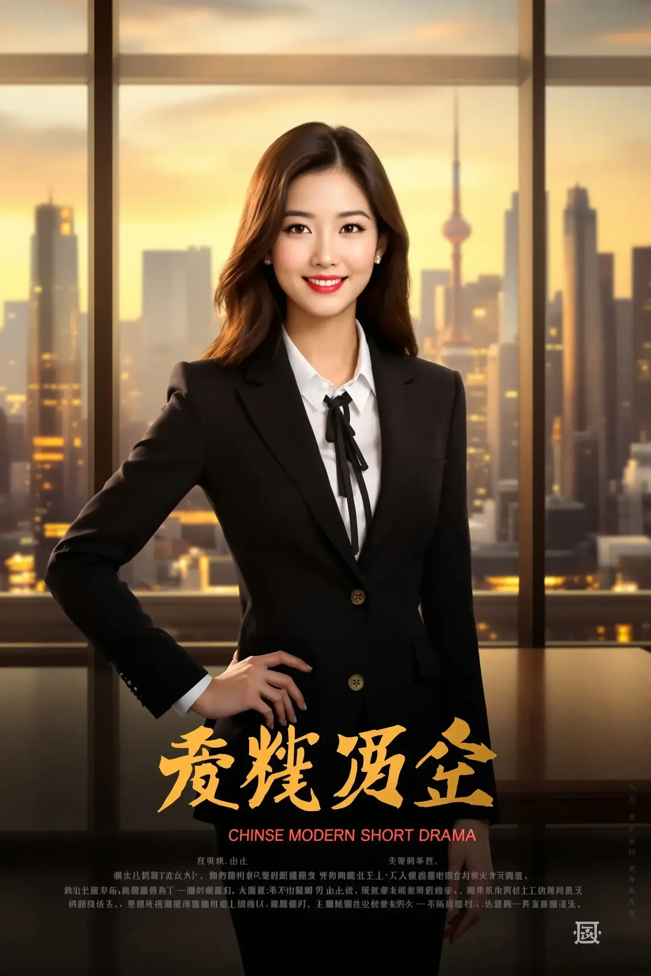 真千金她不认输 竖版封面，逆袭短剧